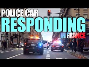 🇺🇸 LAPD Police Car RESPONDING IN Paris 🇫🇷