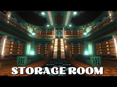 Epic Minecraft Storage Room Tutorial - Ultimate Design and Organization!