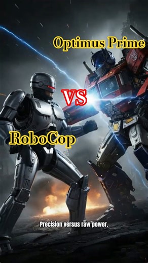 RoboCop vs. Optimus Prime ⚡ The Ultimate Battle of Steel and Circuits