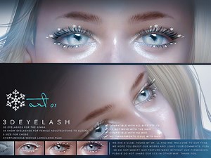 S-Club's Sims 4 Downloads - 'eyelashes'
