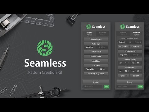 Seamless - Pattern Creation Kit for Adobe Photoshop CC+