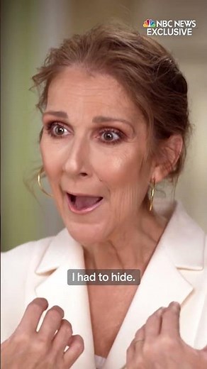 Céline Dion reveals why she decided to come forward about her stiff person syndrome diagnosis