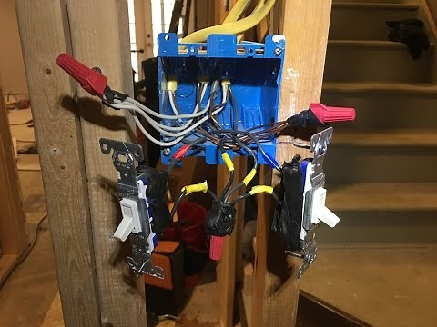 How to Wire Multiple Outlets or Switches in One Box