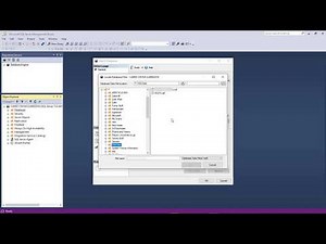 SQL Server Management Studio create database failed some file names listed Error 5120