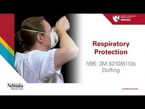 Respirator User Guide: N95 3M 8210/8110s - Doffing