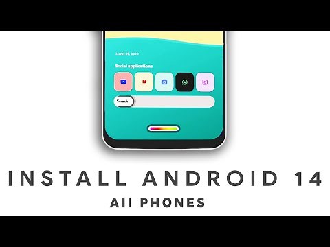 How to install Android 14 - NO PC - All Phones