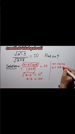 Find the value of 'x' 📚💡📊#maths #shorts #viral #trending #study #knowledge #algebra #find #exam #ssc