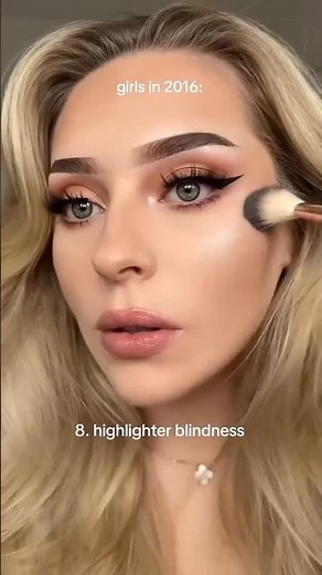 Gilrs Makeup In 2016 Vs 2025