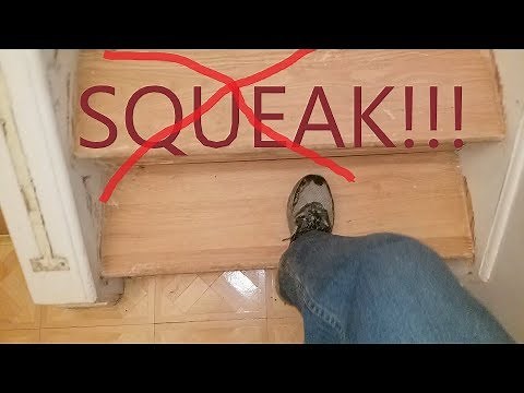 How to Fix Squeaky Stairs