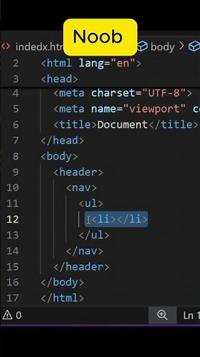 HTML Shortcut for Fast Layout Creation | Beginner Web Dev Tip