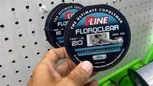 Watch P-Line Floroclear Fishing Line - Great 4 Leader Material ! on Amazon Live