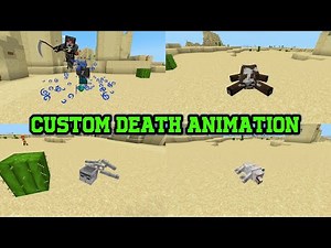 Custom Death Animation Addon - Minecraft PE (Showcase)