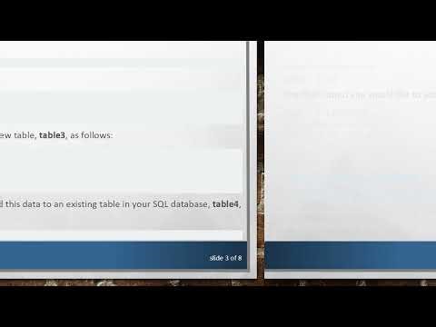 Combine CSV Files in SQL and Update Existing Table