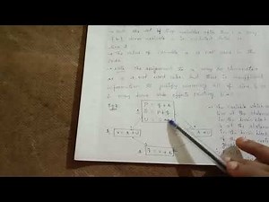 Live Variable Analysis - Compiler Design