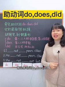 【45】助动词do,does,did