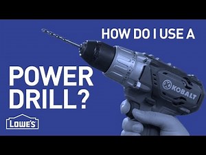 How Do I Use A Power Drill? | DIY Basics