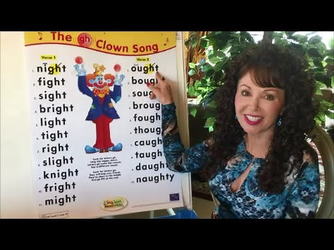 The Mr. GH Song Verses 1 & 2; Read Words with G-H - Please subscribe!