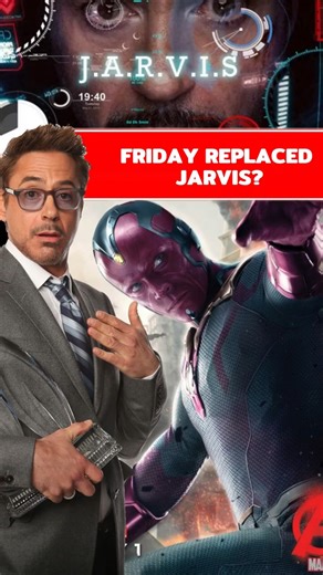 Why Tony Stark Replaced JARVIS With FRIDAY – The Real Marvel Reason#IronMan #MarvelTheory