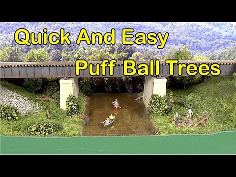 Quick and Easy Puff Ball Trees (286)