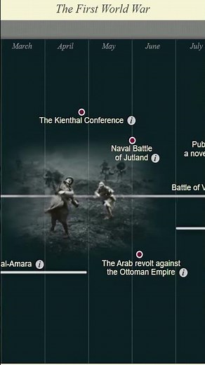 The First World War Timeline: Every Month #history