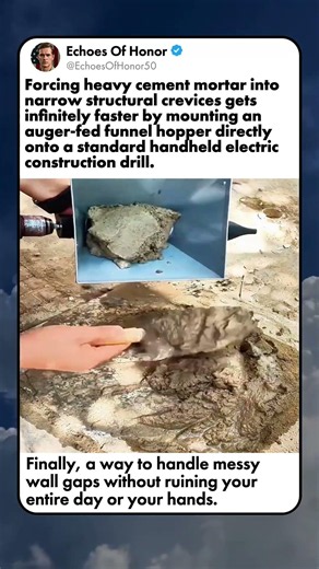 HIGH-SPEED CEMENT FILLING FOR TIGHT STRUCTURAL GAPS