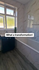 Tranform your bathroom easily, by installing panels over your existing tiles 🛁 ✨ Our panels are: ✅ Low Cost ✅ High Quality ✅ Easy To Install 🔍 White Marble PVC Panel 8mm | DBS Bathrooms
