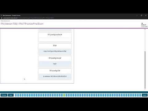 ITN ( Version 7.00) - ITNv7 Practice Final Exam