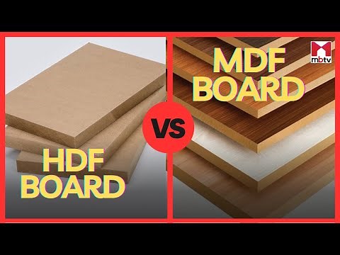 HDF vs MDF Boards Which is better? #mdfboard