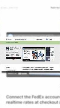 Connect Your FedEx Account to Shopify in Minutes