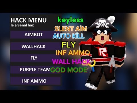 🔥 Roblox Arsenal Script ile Tek Atıyorum😱! (Aim + ESP Auto kill + Fly + God Mode)