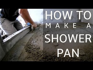 How to Build Your Own Shower Pan, From Start to Finish