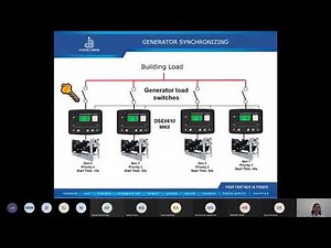 Webinar: Generators Synchronization using DSE8610