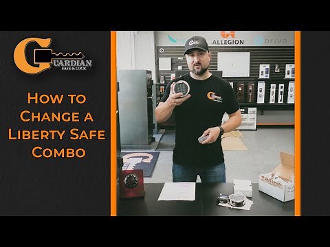 How to Change a Liberty Safe Combination