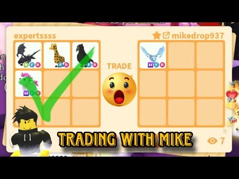 TRADING with SopoSquadGaming | +success trades | Roblox Adopt me