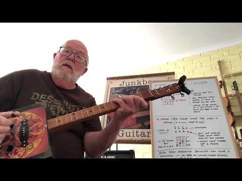 4 string cigar box guitar High Open G