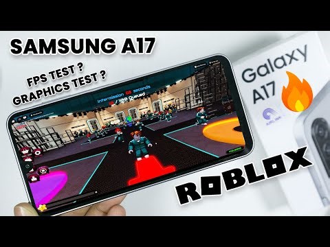 Samsung A17: Roblox (Squid Game) Gaming Test + Gameplay🔥
