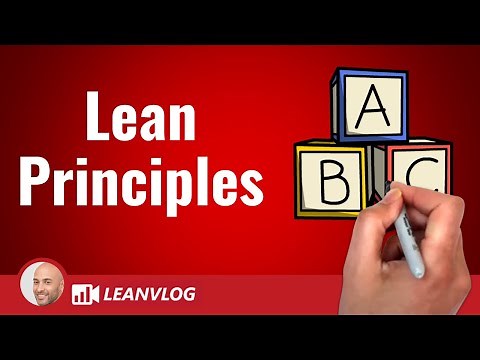 Lean Principles by Toyota Way and Lean Thinking