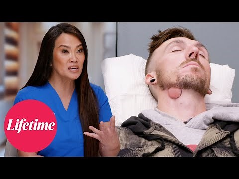 Will Dr. Lee Be SPRAYED By This Cyst?! | Dr. Pimple Popper: Breaking Out (S1) | Lifetime