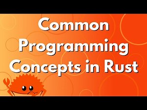 Common Programming Concepts in Rust