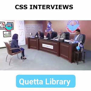 2.3M views · 69K reactions | A Baloch Lady Give Her Interview Of CSS_!!❤️ Million More Chosen Prayers For You All Guys爐 CSS Interview️ By CSPs •• For More Interviews Keep Following CSS Platform | Ignite Pakistan | Facebook