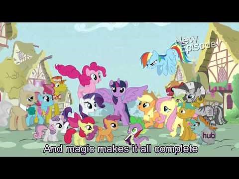 My Little Pony Theme Song [With Lyrics] - My Little Pony Friendship is Magic Song