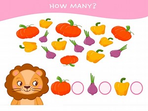 How Many? Fruits And Vegetables
