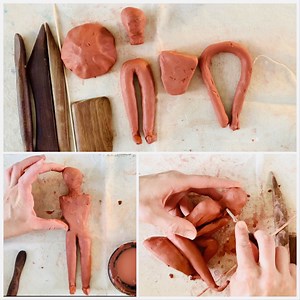 Clay Figure Sculpture - THAT ART TEACHER
