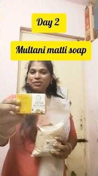 Day 2 – Multani Mitti Soap 🌿 | Oil Control & Tan Removal Secret #naturalskincare #soap