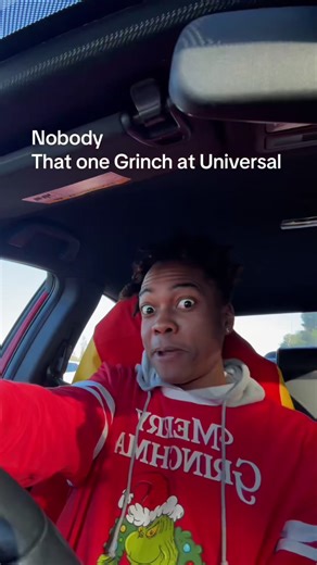 The Grinch Experience at Universal Studios: Nick Darnell