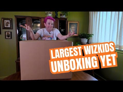 Largest WizKids Unboxing yet opened in RECORD time!!