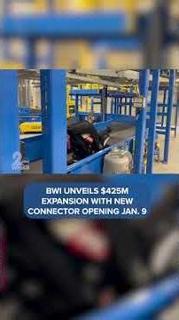 BWI unveils $425M expansion with new connector opening Jan. 9 #travel #bwiairport