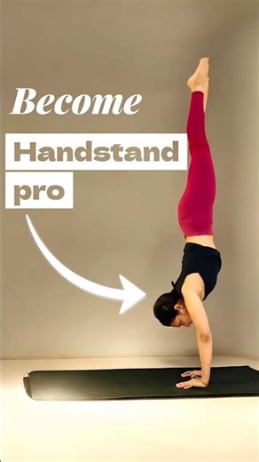 Stop kicking up! start handstanding smarter #handstandtutorial #protips #yogaforstrength #inversion