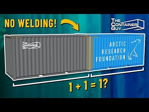 BOLT-ON End to End Connection Kit for Shipping Containers | Framed & Insulated