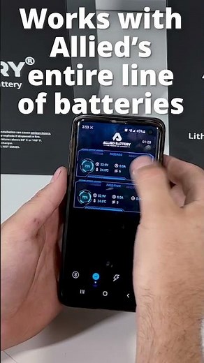 Allied Lithium Golf Cart Battery App - Real-Time Bluetooth Monitoring and Advanced Features!